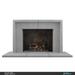 Los Angeles Cast Stone Sevana Fireplace Surround, Solid Wood in Gray | 52 H x 62 W x 5 D in | Wayfair LACS-FM-SEVANA-12