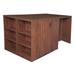 Latitude Run® Linh 6-Shelf Open workstation Wood in Brown | 42 H x 85 W x 46 D in | Wayfair 6CCE605A7A36471A83429E68C9F8C308