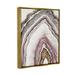 Stupell Industries Pink Neutral Geode Rock Arch Pattern Abstract Canvas Wall Art By Tiffany Hakimipour Canvas in Brown | Wayfair ad-513_ffg_16x20