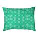 Tucker Murphy Pet™ Byrge Lattice Outdoor Dog Pillow Polyester/Fleece in Green | Medium (29.5" W x 19.5" D x 9.5" H) | Wayfair
