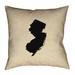 Ivy Bronx Austrinus Alabama in, Spun Double Sided Print/Throw Pillow Polyester/Polyfill blend in Black | 26" x 26" | Wayfair