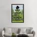 Winston Porter Keep Calm & Punch Trees - Gallery-Wrapped Canvas Giclée Print in Black/Green/White | 48" H x 32" W x 1.5" D | Wayfair