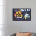 Vault W Artwork 'Still Life w/ Apples' by Paul Cezanne Painting Print on Wrapped Canvas Canvas/Metal in Blue/Indigo/White | Wayfair