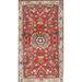 White 60 W in Indoor Area Rug - Bungalow Rose Oriental Red Area Rug Polyester/Wool | Wayfair 428FBF015E814499B0B1AB29FD5CADF8