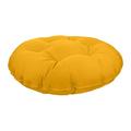 Latitude Run® 44" X 6" Round Papasan Ottoman Outdoor Cushion - Ad001 Polyester in Orange/Pink/Black | 6 H in | Wayfair