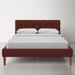 AllModern Abba Upholstered Low Profile Platform Bed Metal | 39 H x 60 W x 84 D in | Wayfair 1D10A34B1F264C20BD3A88CA205DC462