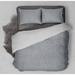 East Urban Home Byrec Sherpa Set Polyester/Polyfill/Microfiber in Gray | Queen Comforter + 2 Standard Pillowcases | Wayfair