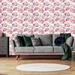 Winston Porter Fontella Vinyl 19.7' L x 17.7" W Peel & Stick Wallpaper Roll Vinyl in Pink | 17.7 W in | Wayfair B6BBCA41121B4722AB5EDA69A28487F3