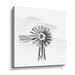 August Grove® Windmill VI BW Gallery Canvas, Wood in Black/Gray | 14 H x 14 W x 2 D in | Wayfair 0267454B44F44C6DAE146A0B1459D51A