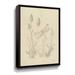 August Grove® Vintage Nature Sketchbook IV Gallery Canvas, Wood in White | 48 H x 36 W x 2 D in | Wayfair 169A96B908784E24AE7A16BE62DDD836