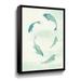 Bay Isle Home™ Celedon Koi II Gallery Canvas, Wood in Green | 24 H x 18 W x 2 D in | Wayfair 6DEBC22E4B544269BBD8E440DD16EEE7