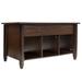 Winston Porter Gizzy Lift Top 4 Legs Coffee Table w/ Storage Wood in Brown | 19.3 H x 41.1 W x 19.5 D in | Wayfair 0BE38172BFF24FA6A1F5235858E6037B