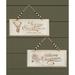 The Holiday Aisle® 2 Piece Vision Wood Sign Deer Pine Set Wood in Brown | 4.75 H x 11 W x 0.25 D in | Wayfair 9D079CE5057044958BEED7C34BE83902