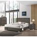 Ebern Designs Benard Bed Wood in Brown/Gray | 49 H x 62 W x 85 D in | Wayfair 1E5780E173B54FAFAEB0181F507A5BAF