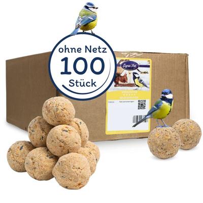 100 Stk. Lyra Pet Meisenknödel Basic ohne Netz à 90 g = 9 kg