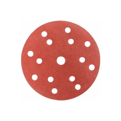 Metabo - 50 Haftschleifblätter 150 mm, P120, Holz + Metall, multi-hole (626678000) Image