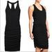 Athleta Dresses | Athleta Tee Racerback Black Dress Small Black | Color: Black | Size: M