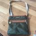 Michael Kors Bags | Green And Brown Michael Kors Cross Body Bag. 10’ In. Wide, 10 In Long | Color: Brown/Green | Size: 10 In Wide. 10 In Long