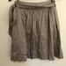 J. Crew Skirts | J. Crew Beige Cotton Waist Bow Tie Full Tea Length Skirt | Color: Cream/Tan | Size: 0