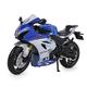 TURBO CHALLENGE - Moto Suzuki GSXR 1000 - Druckguss - 029932-1/12 - Freilauf-Fahrzeug - Blau - Metall - Kinderspielzeug - Geschenke - Ab 3 Jahren