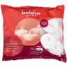 Bolsius - Maxi-Teelicht im Beutel 10 Stunden weiß 14Stück