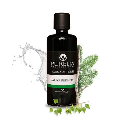 Saunaaufguss Konzentrat Sauna PurMed 100 ml natürlicher Sauna-aufguss - reine ätherische Öle
