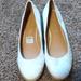 American Eagle Outfitters Shoes | American Eagle Wedged Casual Shoes | Color: Cream/White | Size: 10