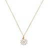 Kate Spade Jewelry | Kate Spade Gold Sunny Crystal Clear Halo Necklace | Color: Gold | Size: Os