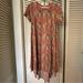 Lularoe Dresses | Lularoe Multicolored Carly Dress | Color: Green/Red | Size: S