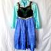 Disney Costumes | Disney Store Anna Dress/Costume | Color: Black/Blue | Size: Osg