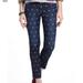 Anthropologie Jeans | Anthropologie Stevie Ag Adriano Goldschmied Heart Crop Jeans 32r | Color: Blue/White | Size: 32