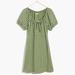 Madewell Dresses | Madewell Green Gingham Dress Nwt | Color: Green/White | Size: S