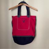 American Eagle Outfitters Bags | American Eagle Outfitters Bucket Bag | Color: Blue/Red | Size: Os