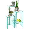 Blumentisch PAROLI Tische Gr. B/H/T: 25 cm x 71 cm x 25 cm, farblos (transparent, transparent, transparent)