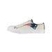 Women's FOCO Cream New England Patriots Low Top Canvas Shoes