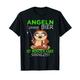 Angeln ohne Bier Sportfischer Fischer & Angler Faultier T-Shirt