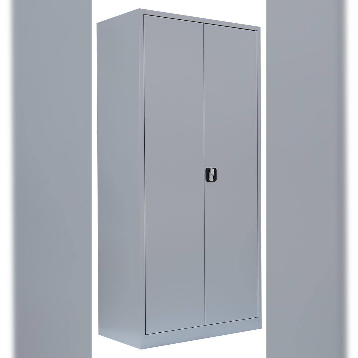 Lüllmann® Flügeltürenschrank, 5 OH, 1950 x 925 x 500 mm, lichtgrau Image