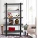 Homy Casa Traditional Five Layer Wooden Bookshelf - Five Layer