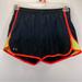 Under Armour Shorts | 3/$20 ~ Ua Under Armour Loose Fit Running Shorts Black Lined Medium | Color: Black/Yellow | Size: M
