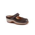 Women's Arcadia Adjustable Clog by SoftWalk in Dark Brown (Size 10 1/2 M)