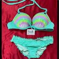 Victoria's Secret Swim | 34b Xsmall Gorgeous Bikini Set 2 Piece Swimsuit | Color: Blue/Green | Size: Xs