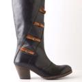 Anthropologie Shoes | Anthropologie Holding Horses Inkwood Leather Heeled Boots | Color: Black/Brown | Size: 6