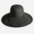 J. Crew Accessories | J Crew Black Wide-Brimmed Hat | Color: Black | Size: Os