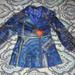 Disney Costumes | Disney Store Descendants 2 Evie Blue Faux Leather Jacket Costume Kids Size 4 | Color: Blue | Size: 4