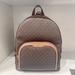 Michael Kors Bags | Michael Kors Jaycee Large Backpack In Brown Signature | Color: Brown | Size: Os