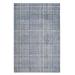 Blue/White 96 x 60 x 0.5 in Area Rug - Kaja Criss-Cross Modern Area Rug by Modway Polyester | 96 H x 60 W x 0.5 D in | Wayfair R-1024C-58