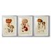 Wexford Home Mushroom Varieties I - 3 Piece Picture Frame Print Set Paper, Solid Wood in Brown/White | 53 H x 36.5 W x 2.5 D in | Wayfair