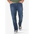 Men's Big & Tall Lee Extreme Motion Straight Tapered Fit Jeans Jeans by Lee in Blue (Size 44 30)