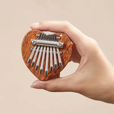 Mini piano à pouce portable Kalimba harpe à doigts exquise mbira musical facile à apprendre
