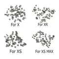 Kit complet de vis pour iPhone X XS Max XR boulons de réparation pièces de rechange
